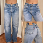 Vintage 1980’s 701 Levi’s Jeans 28” 29” #1573