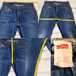 Vintage 1980’s 501 Levi’s Jeans 32” 33” #1929