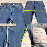 Vintage 501 Levi’s Jeans 33” 34” #2122