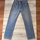 Vintage 1980’s 501 Levi’s Jeans 30” 31” #1062