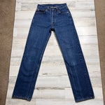 Vintage 1980’s 501 Levi’s Jeans “26 “27 #1323