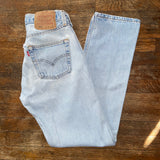 Vintage Lightwash 501 Levi’s Jeans “25 “26