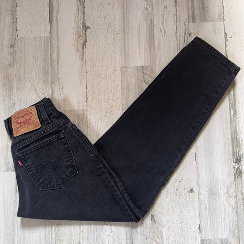 Vintage Black Levi’s 550 Jeans “24 “25 #945