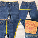 Vintage 1990’s Levi’s Jeans 35” 36” #1941
