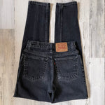 Vintage 1990’s Black 512 Levi’s Jeans “25 “26 #802