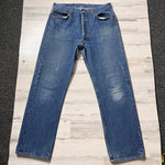 Vintage 1980’s 501 Levi’s Jeans 33” 34” #2055