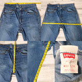 Vintage 1980’s 501 Levi’s Jeans *FLAWED* 29” 30” #1916