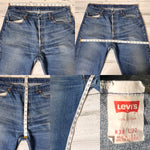 Vintage 1980’s 501 Levi’s Jeans 34” 35” #1759